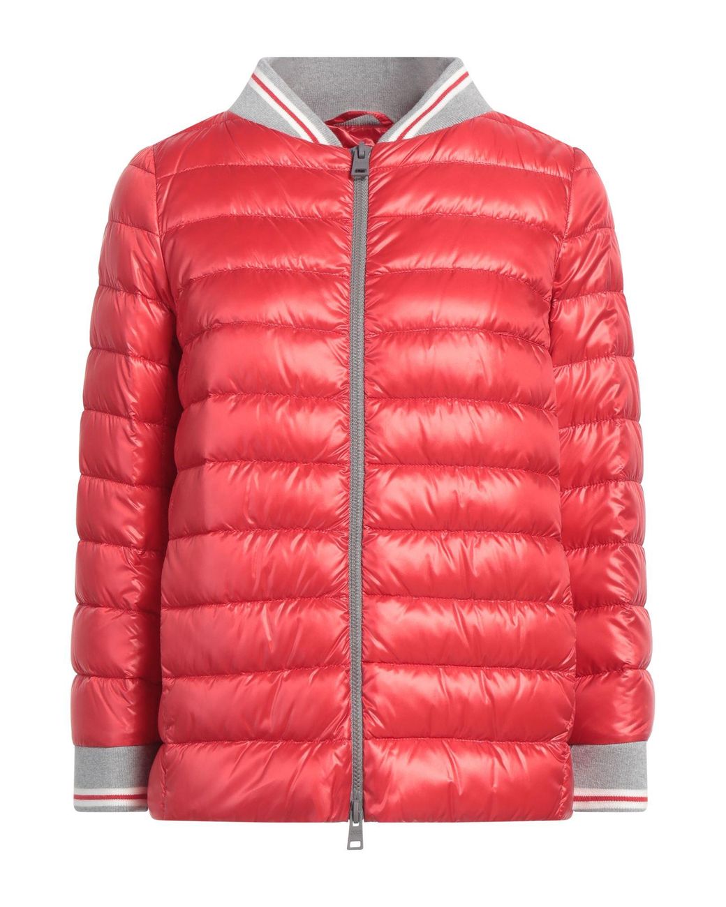 Herno Red Globe Puffer Polyamide, Cotton