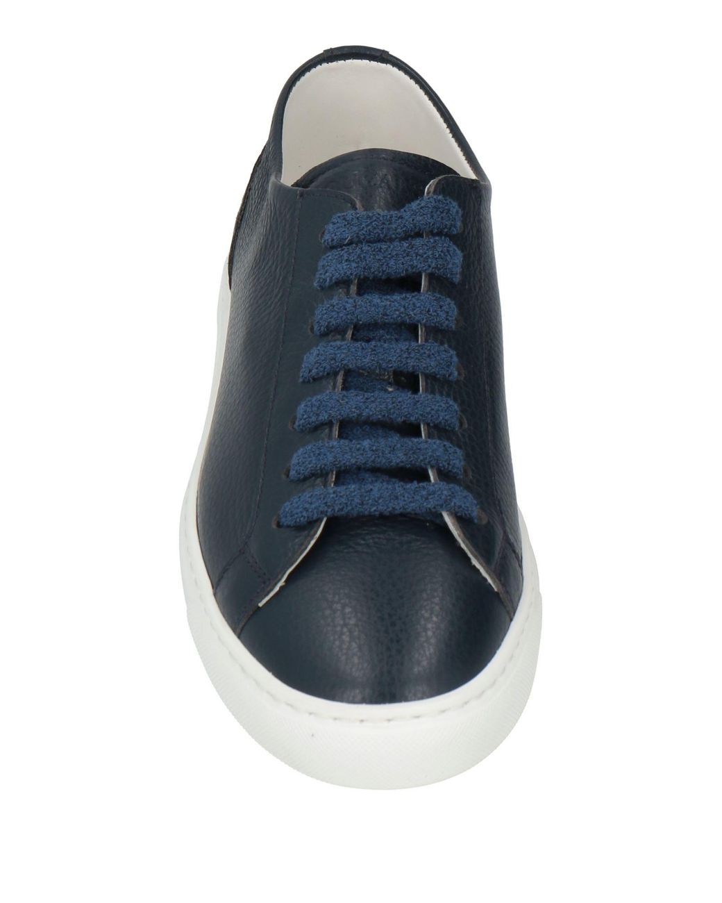 Doucal's Blue Sneakers Leather