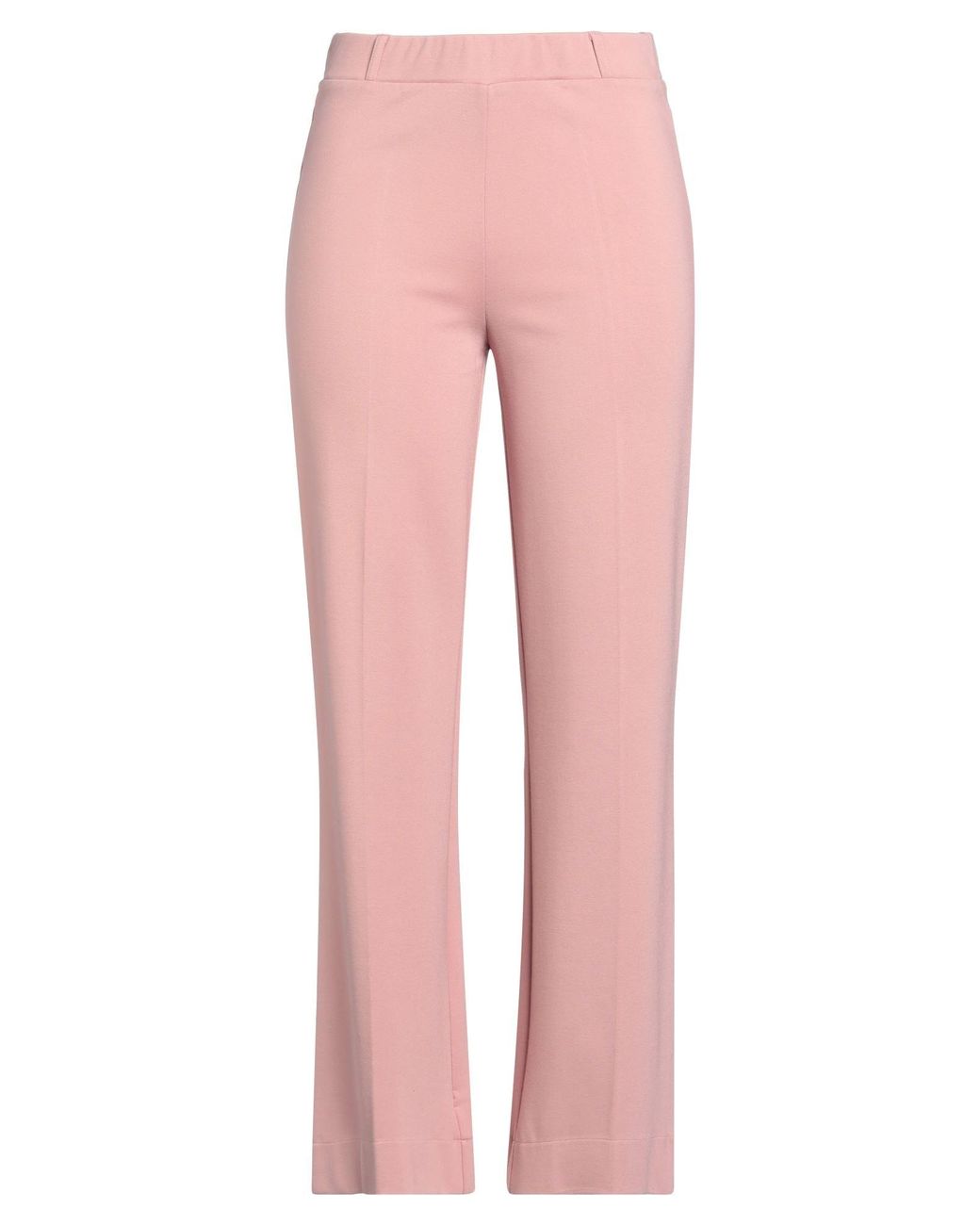 Diana Gallesi Pink Pants Viscose, Polyamide, Elastane