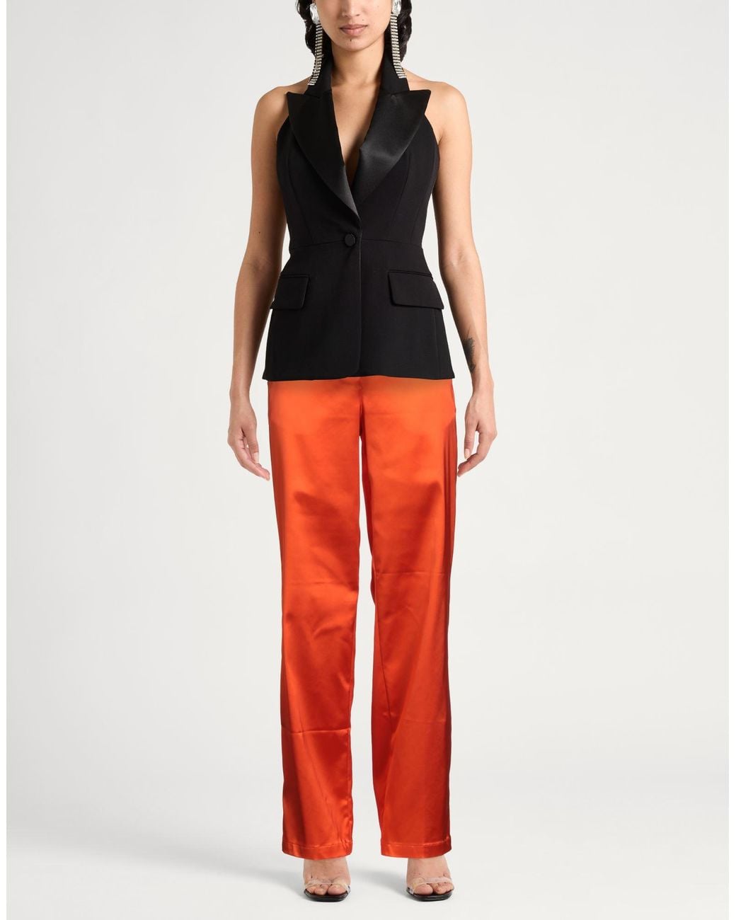 Semicouture Orange Trouser