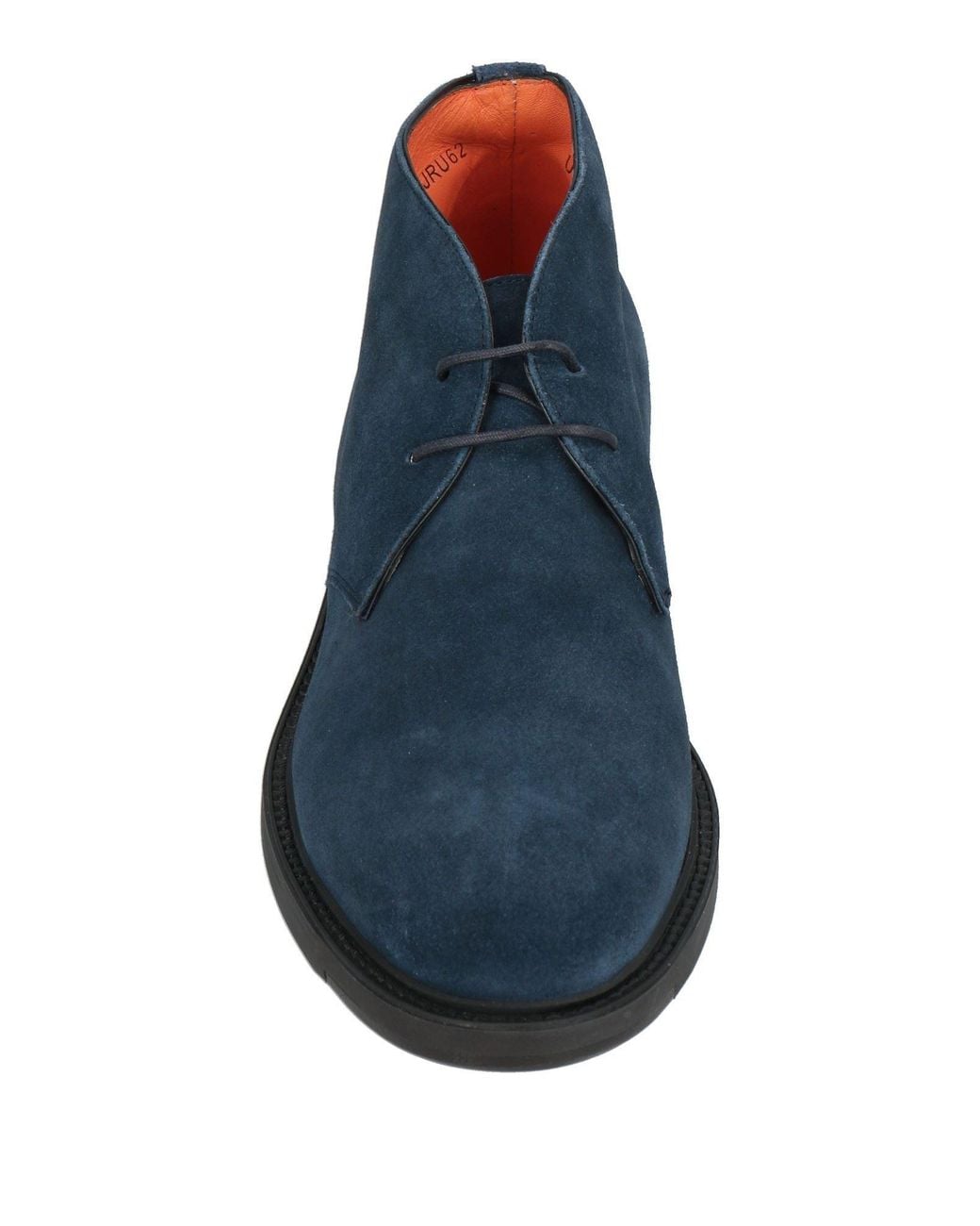 Santoni Blue Ankle Boots for men
