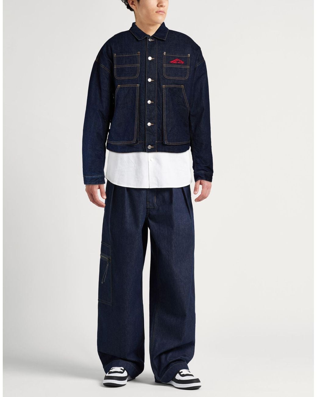 DSquared² Blue Denim Outerwear Cotton for men