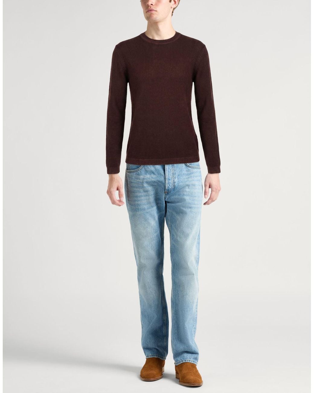 Daniele Fiesoli Brown Sweaters for men