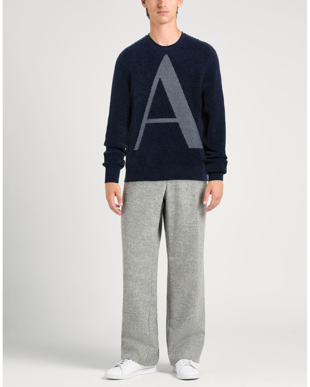 ARMANI EXCHANGE Blue Jumper for men
