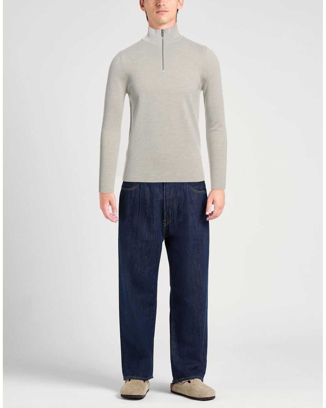 Sandro Rollkragenpullover in White für Herren