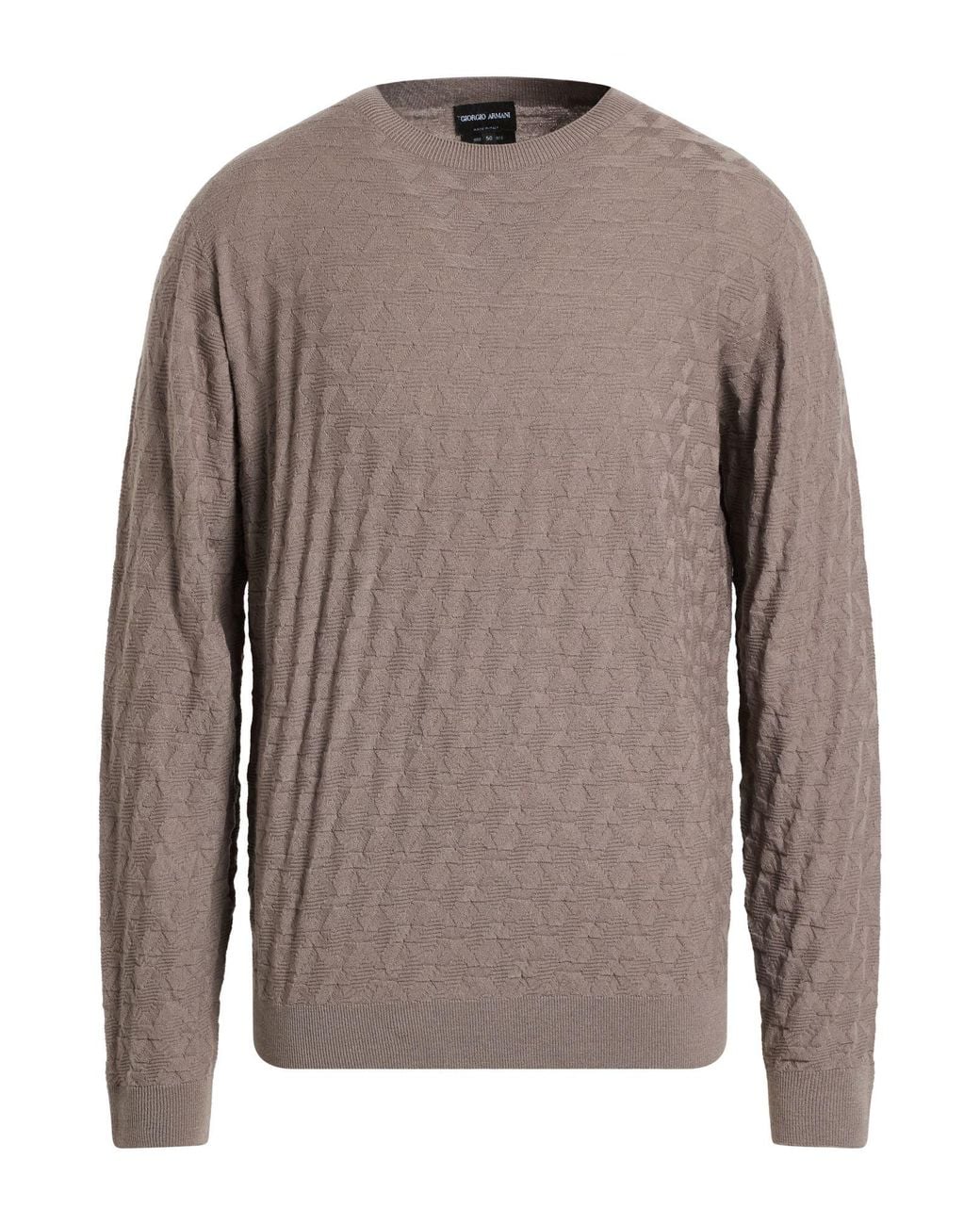 Pullover di Giorgio Armani in Brown da Uomo