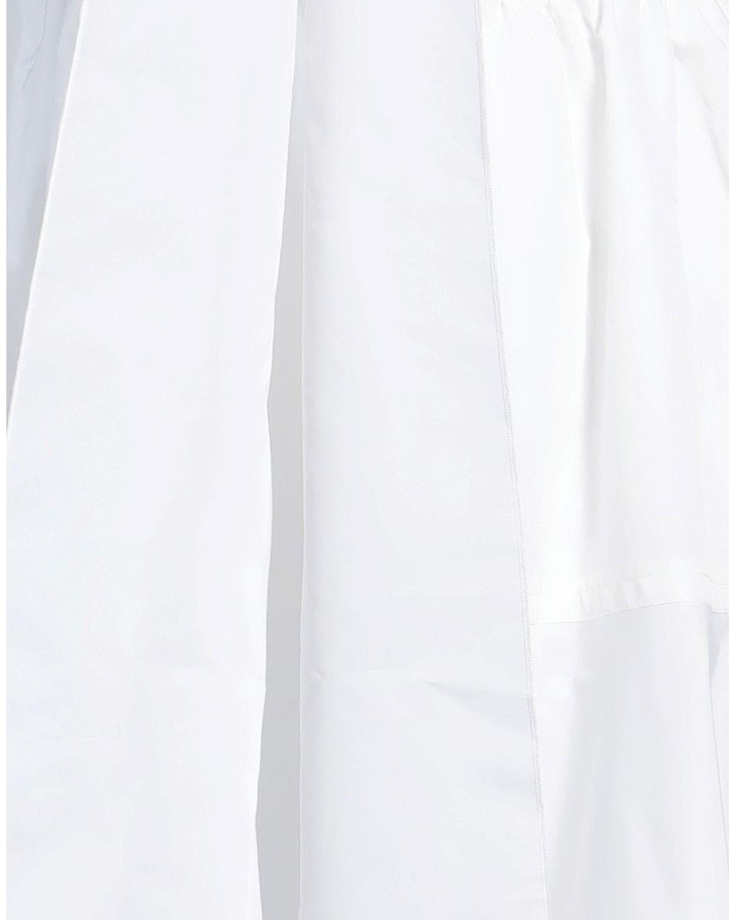 Patou White Maxi Dress Polyester