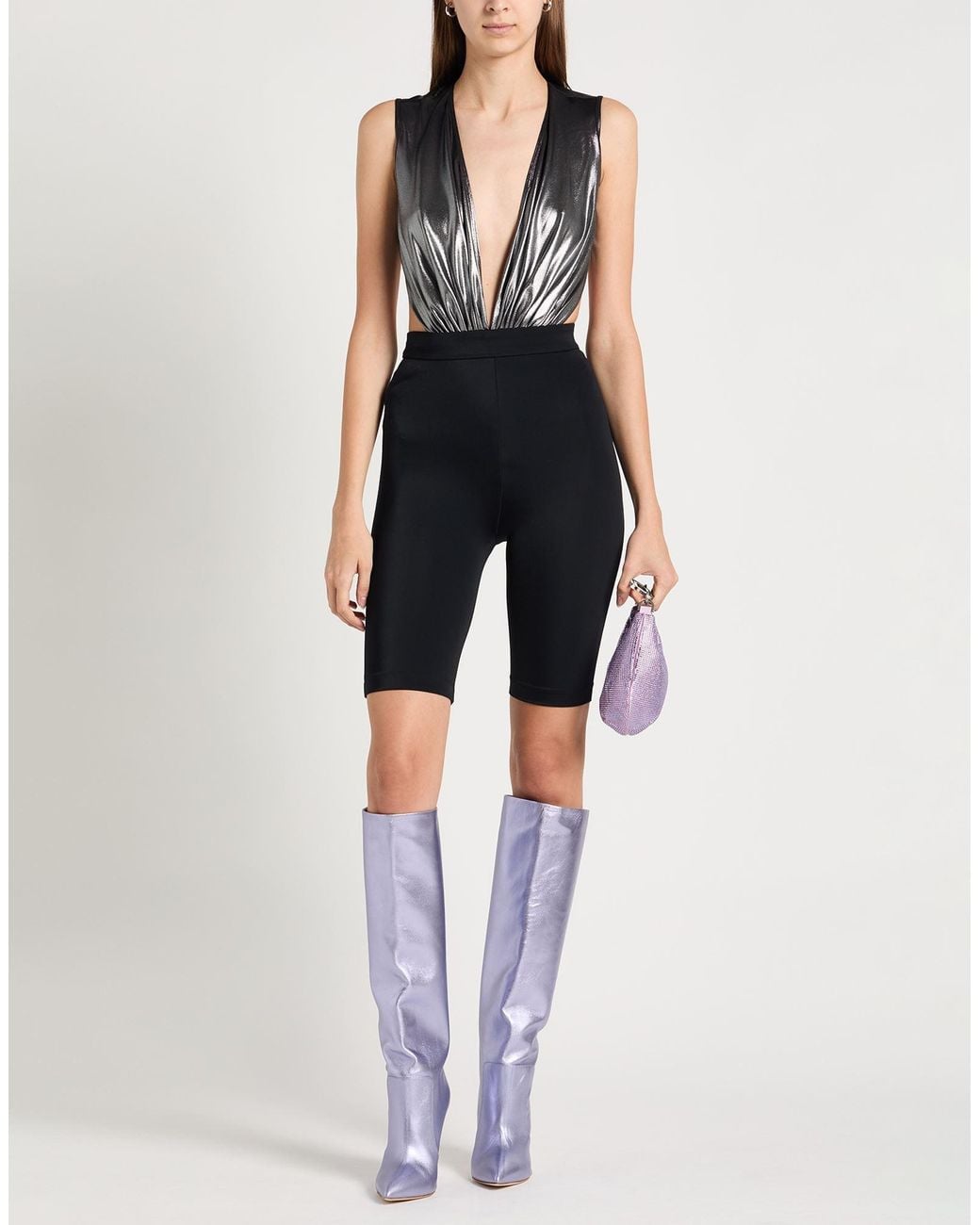 Rick Owens Blue Bodysuit