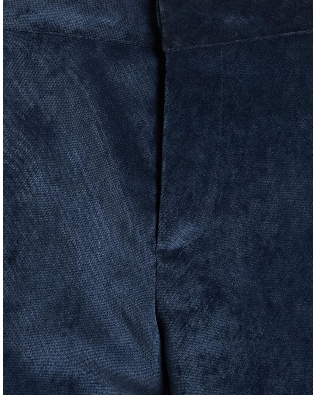 Daniele Alessandrini Blue Midnight Pants Polyester, Polyamide, Elastane for men