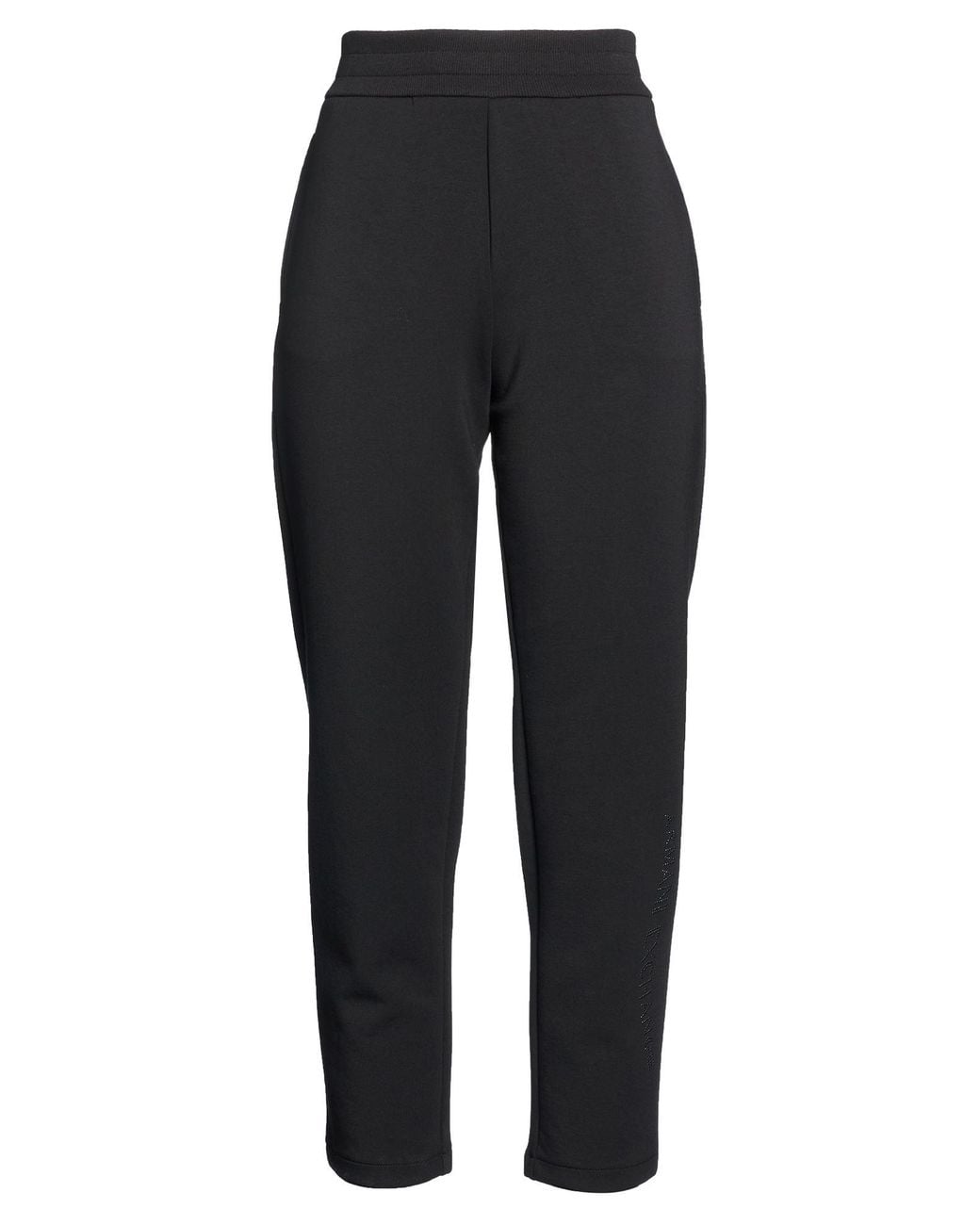 ARMANI EXCHANGE Black Pants Polyester, Cotton, Modal, Elastane