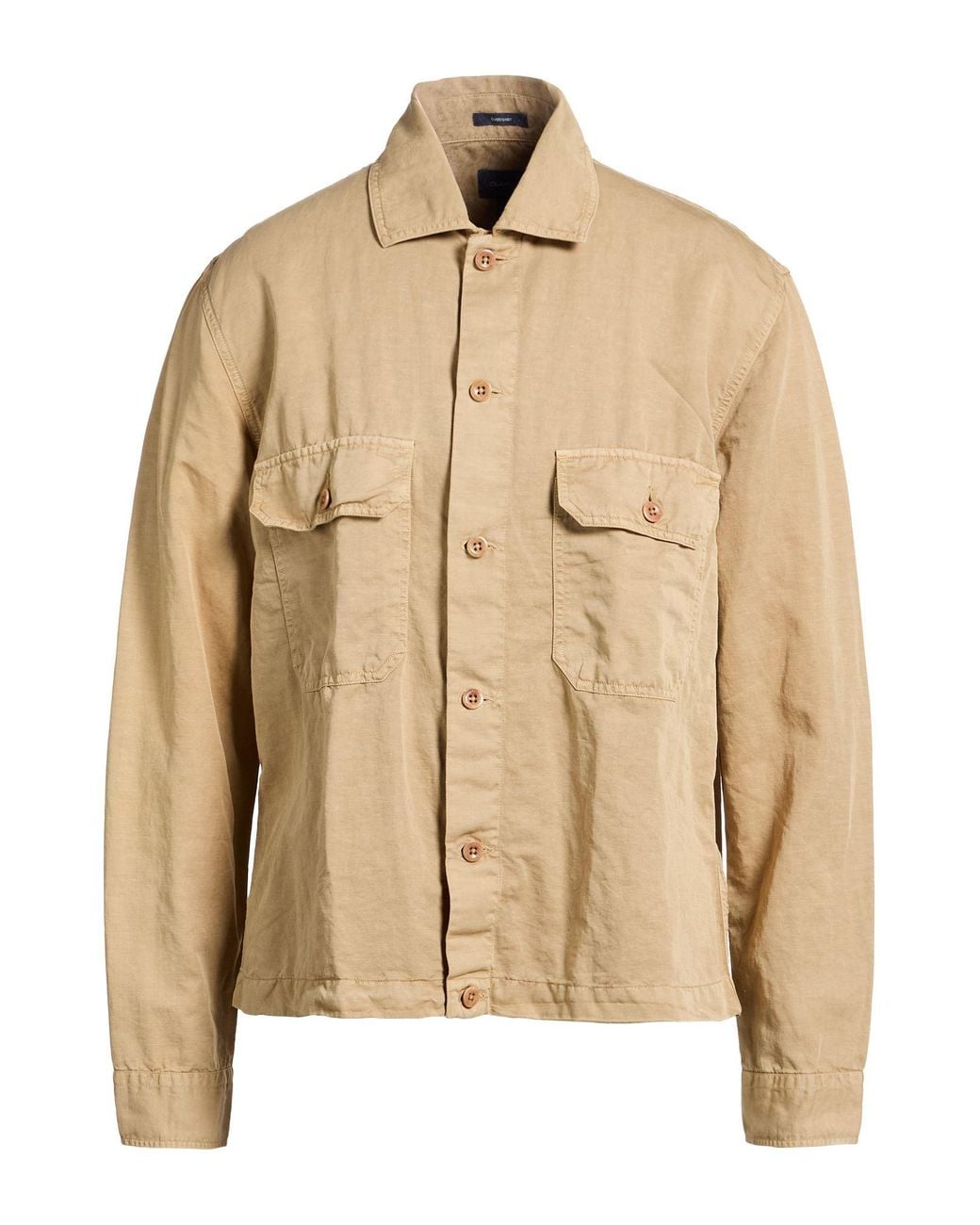Gant Natural Jacket Cotton, Linen for men