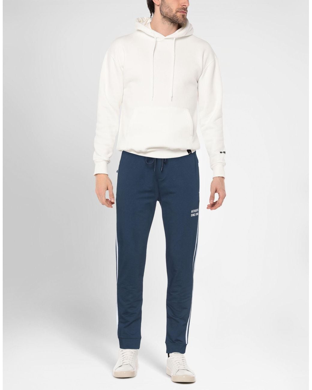 Bikkembergs Blue Pants for men