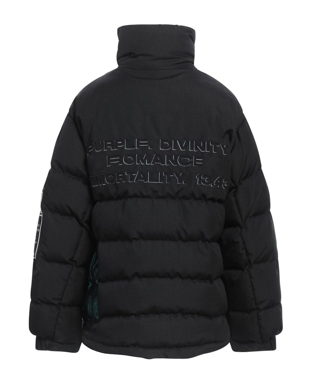 Dolce & Gabbana Blue Puffer Polyamide, Cotton for men