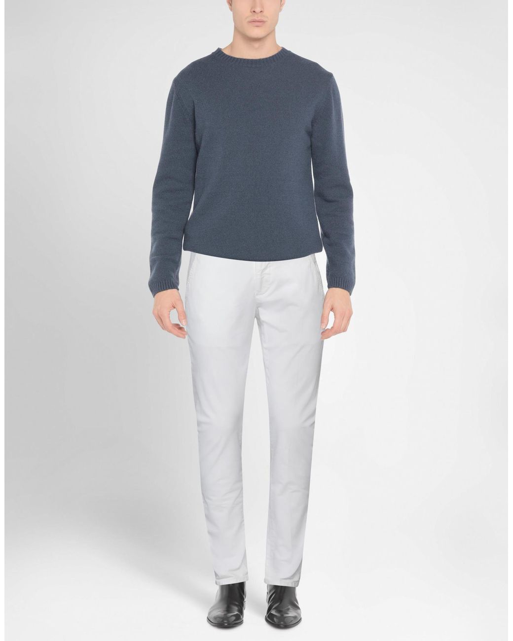 Dondup White Pants for men
