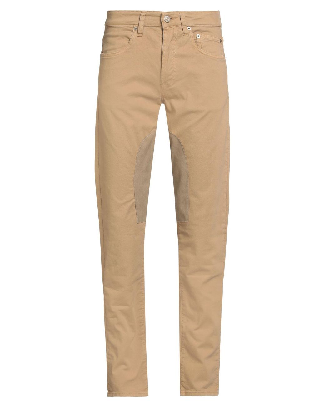Siviglia Natural Camel Pants Cotton, Elastane for men