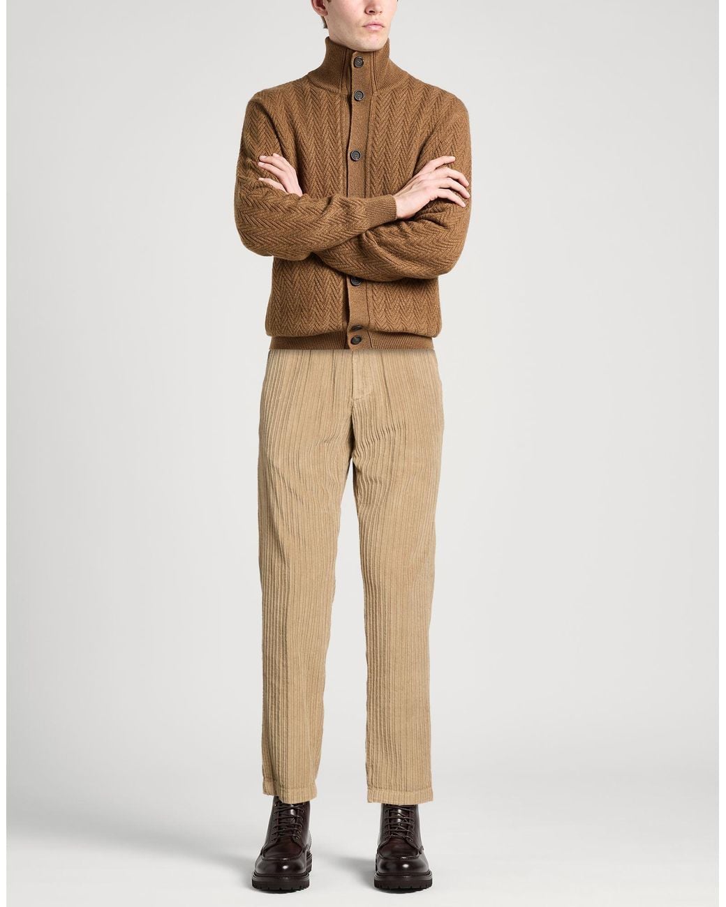 White Sand Natural Trouser for men