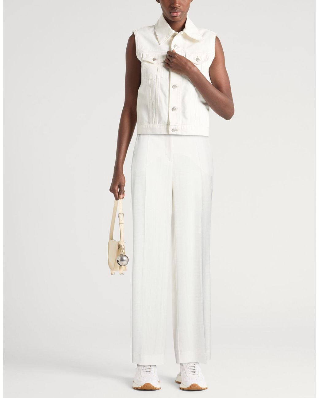Pantalone di P.A.R.O.S.H. in White