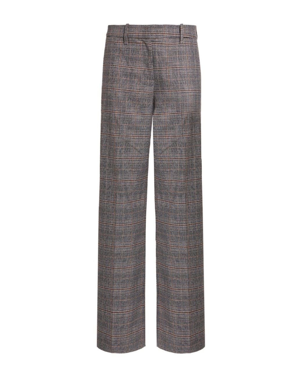 True Royal Gray Pants Polyester, Viscose, Elastane