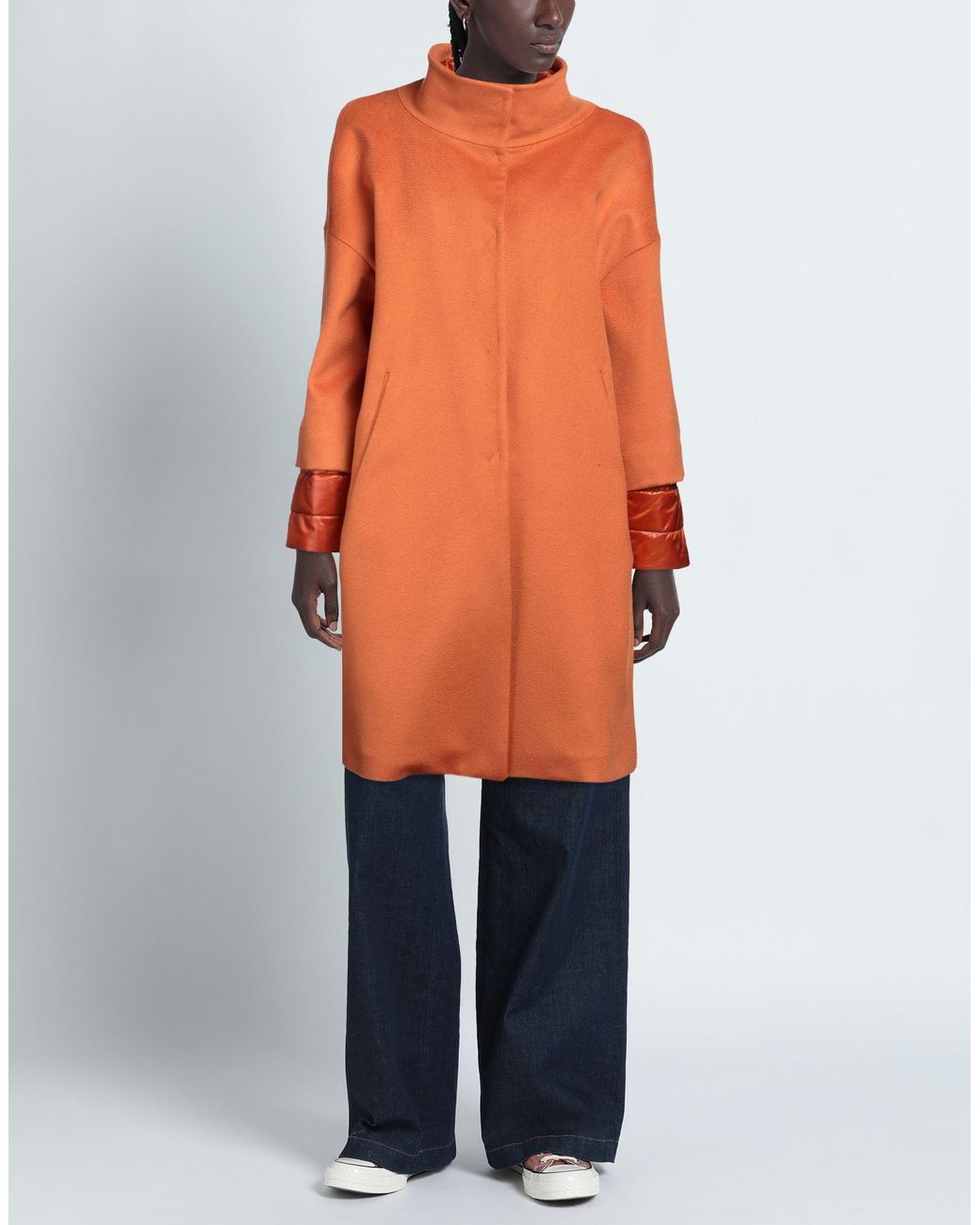 Abrigo Herno de color Orange