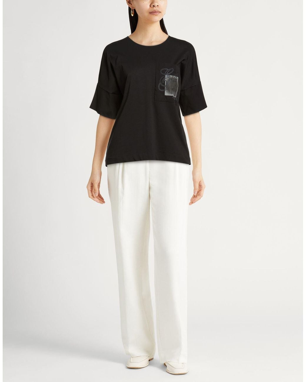 Emporio Armani Black T-Shirts