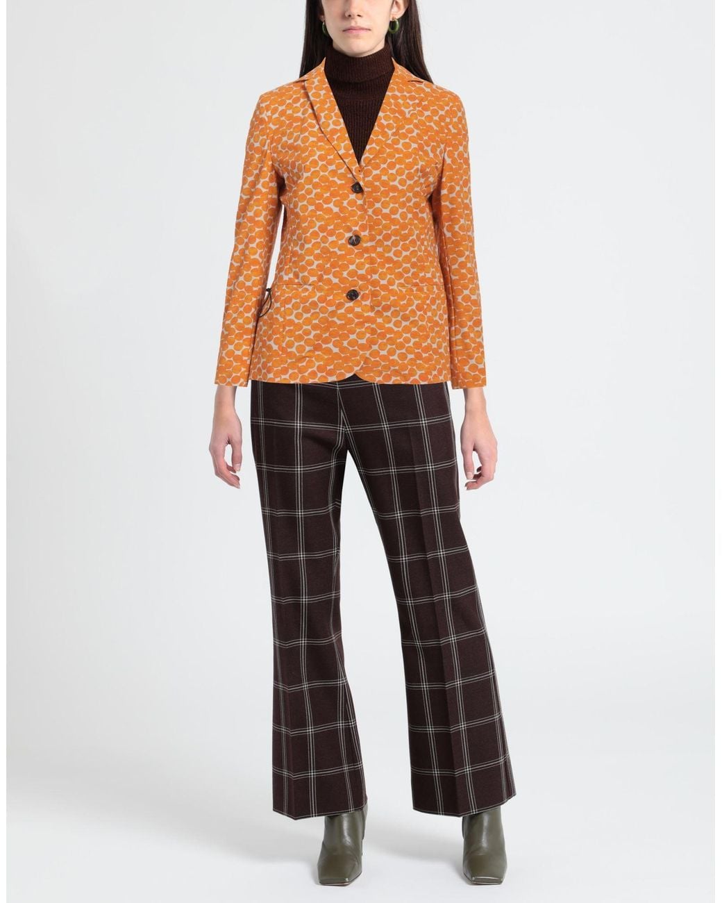 Rrd Orange Blazer Polyamide, Elastane