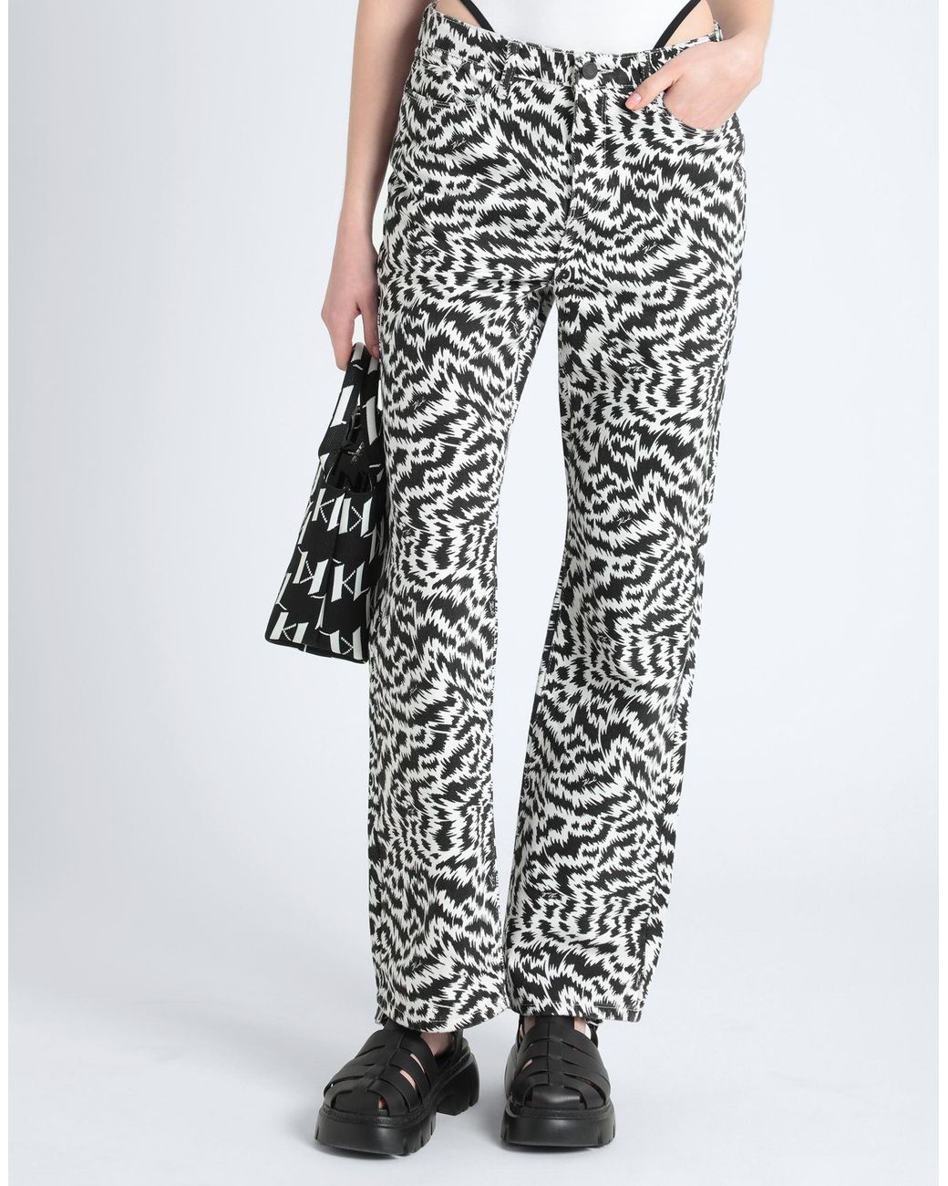 Karl Lagerfeld White Jeans