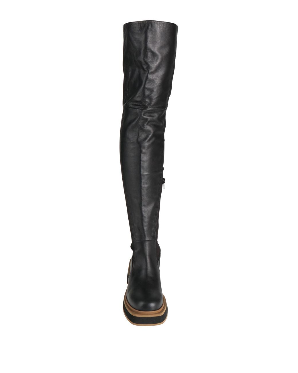 Paloma Barceló Black Boot Leather