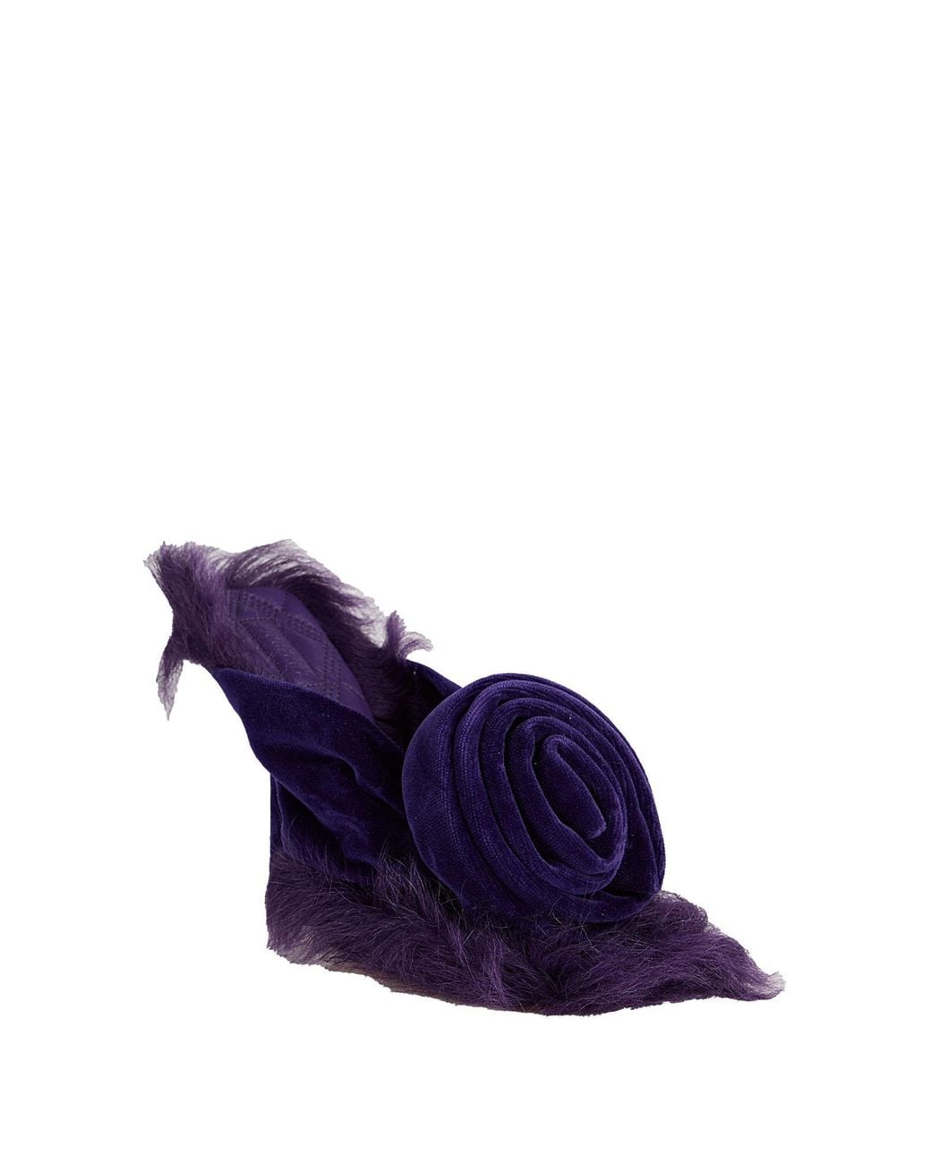 Burberry Purple Thong Sandal