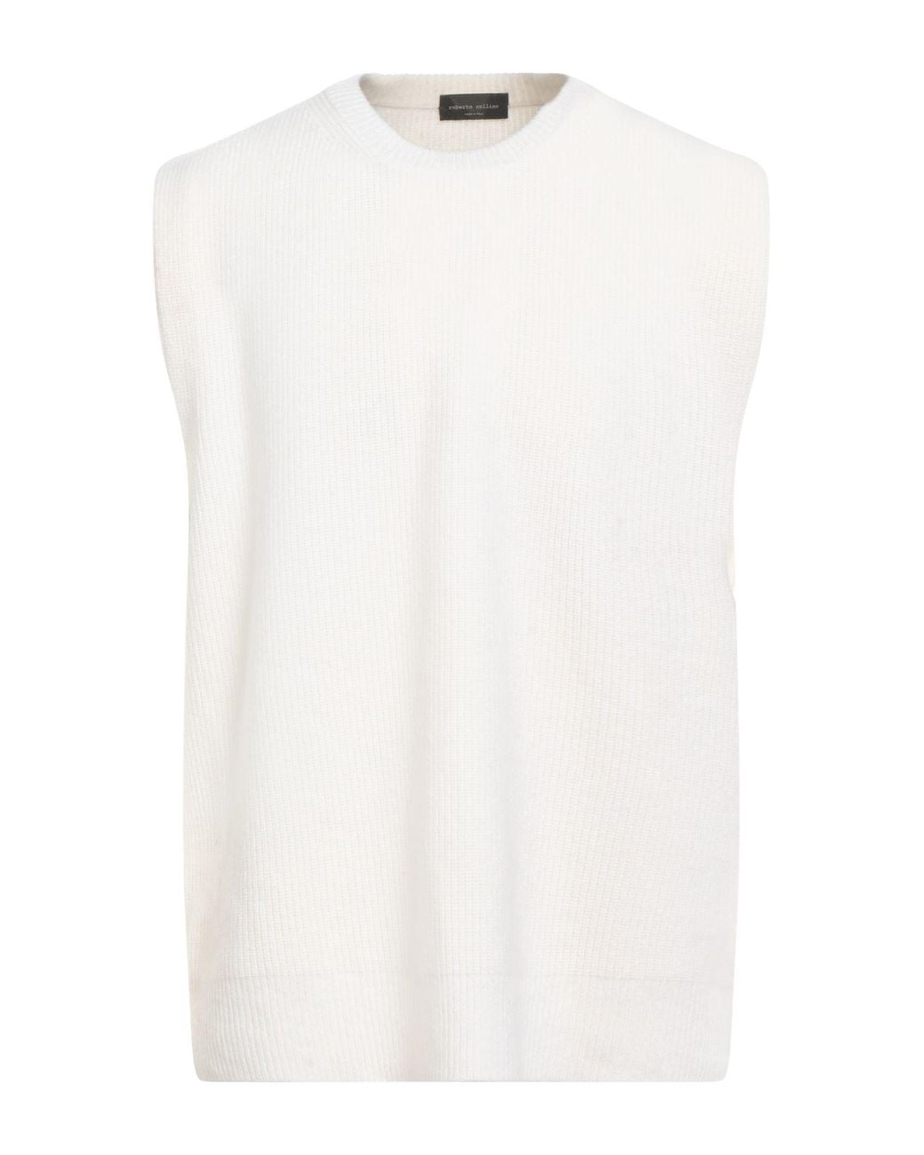 Roberto Collina White Jumper for men