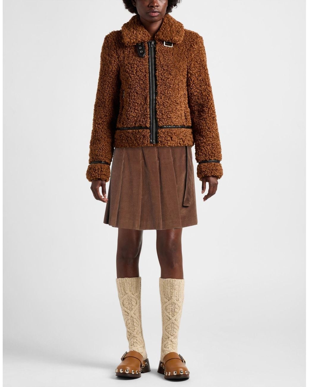 Weekend by Maxmara Brown Mini Skirt