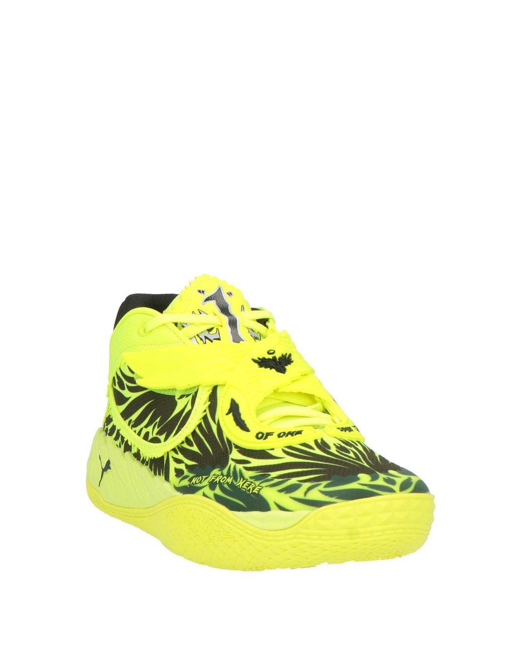 PUMA Yellow Mb.05 Sneakers for men