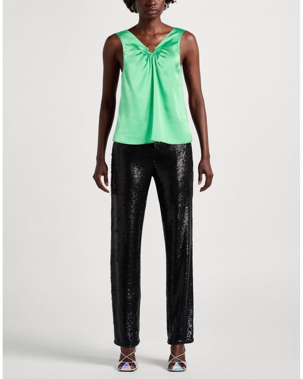 Diana Gallesi Green Light Top Polyester