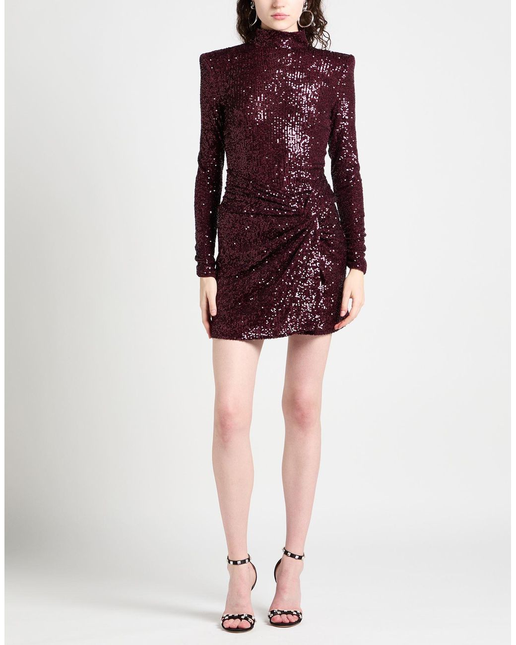 Nenette Purple Mini Dress