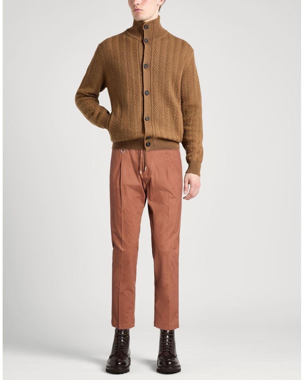 Paolo Pecora Hose in Brown für Herren