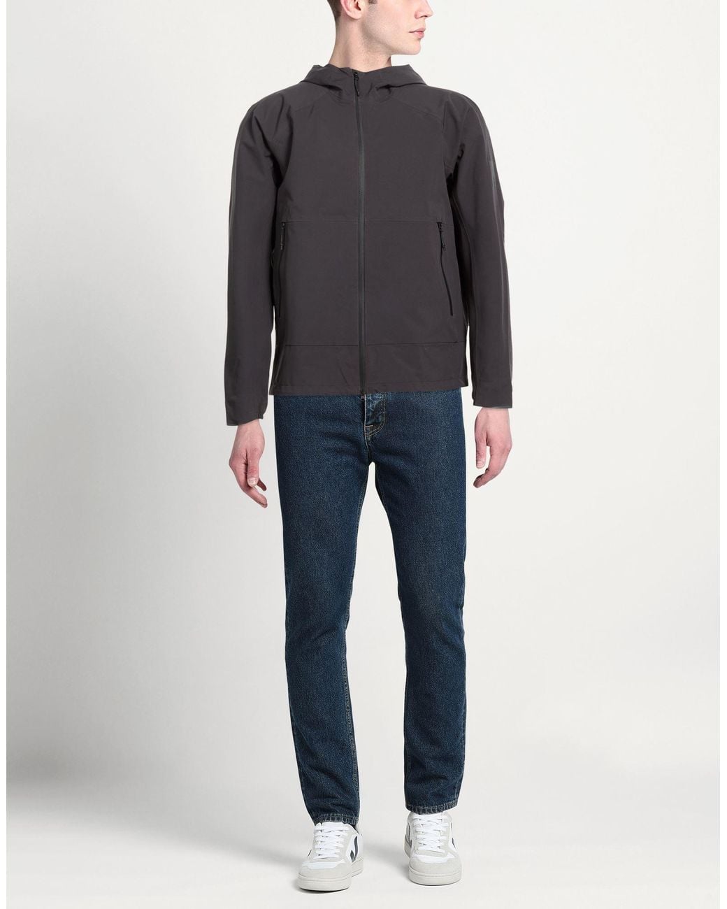 Jack Wolfskin Gray Jacket Polyester for men