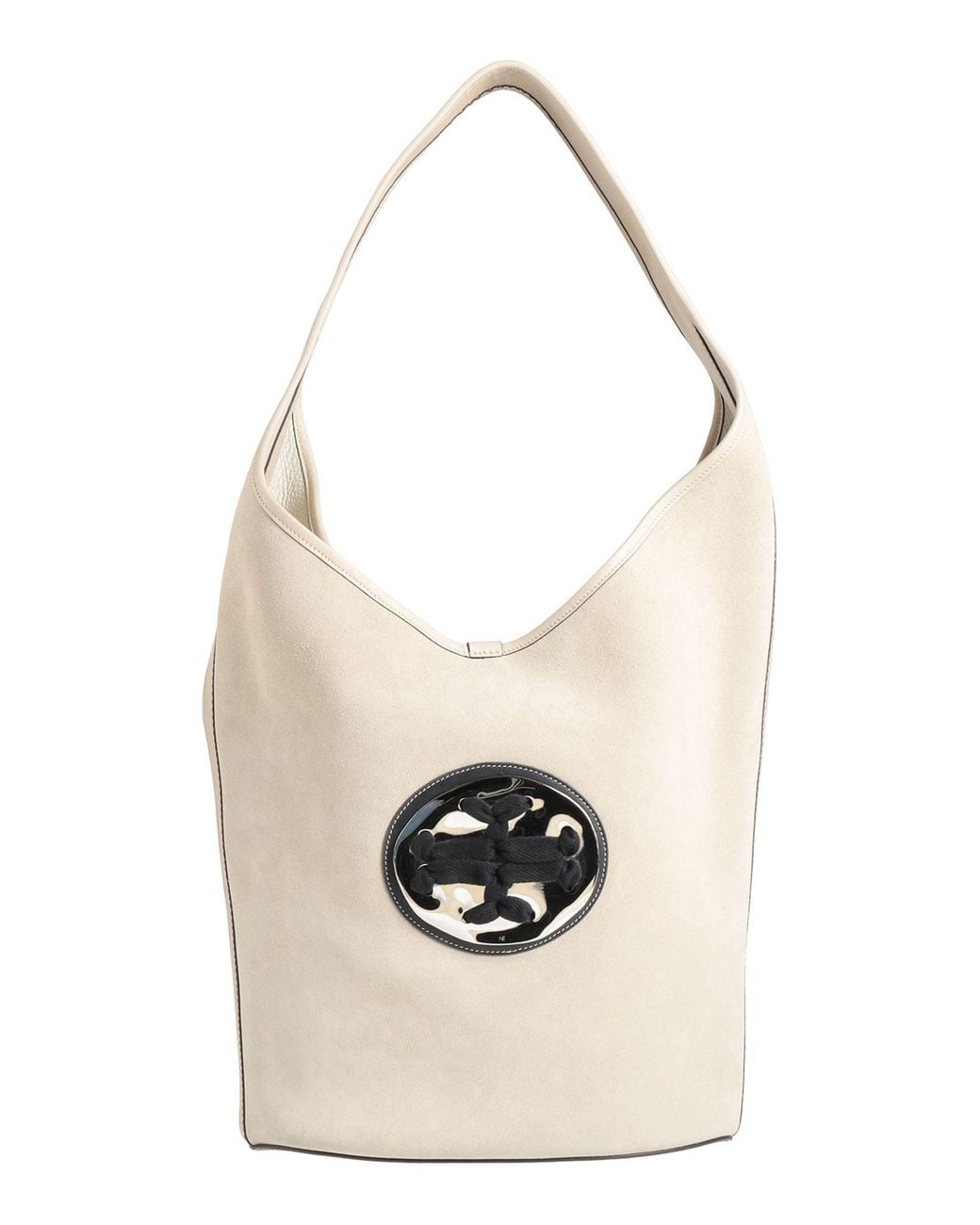 Tory Burch White Cream Shoulder Bag Leather