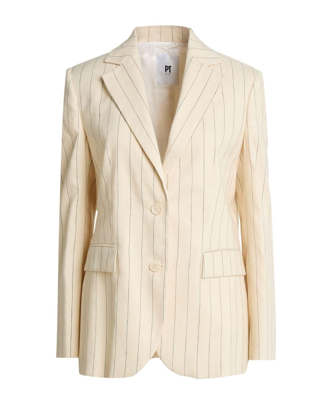 PT Torino Natural Blazer Linen, Cotton