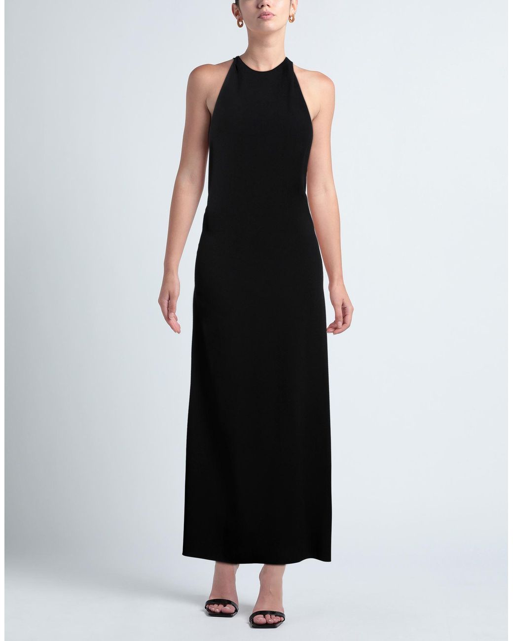 Gauchère Black Maxi Dress