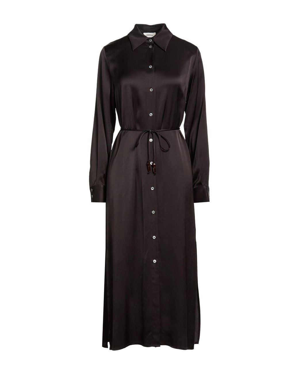 Ottod'Ame Black Midi Dress