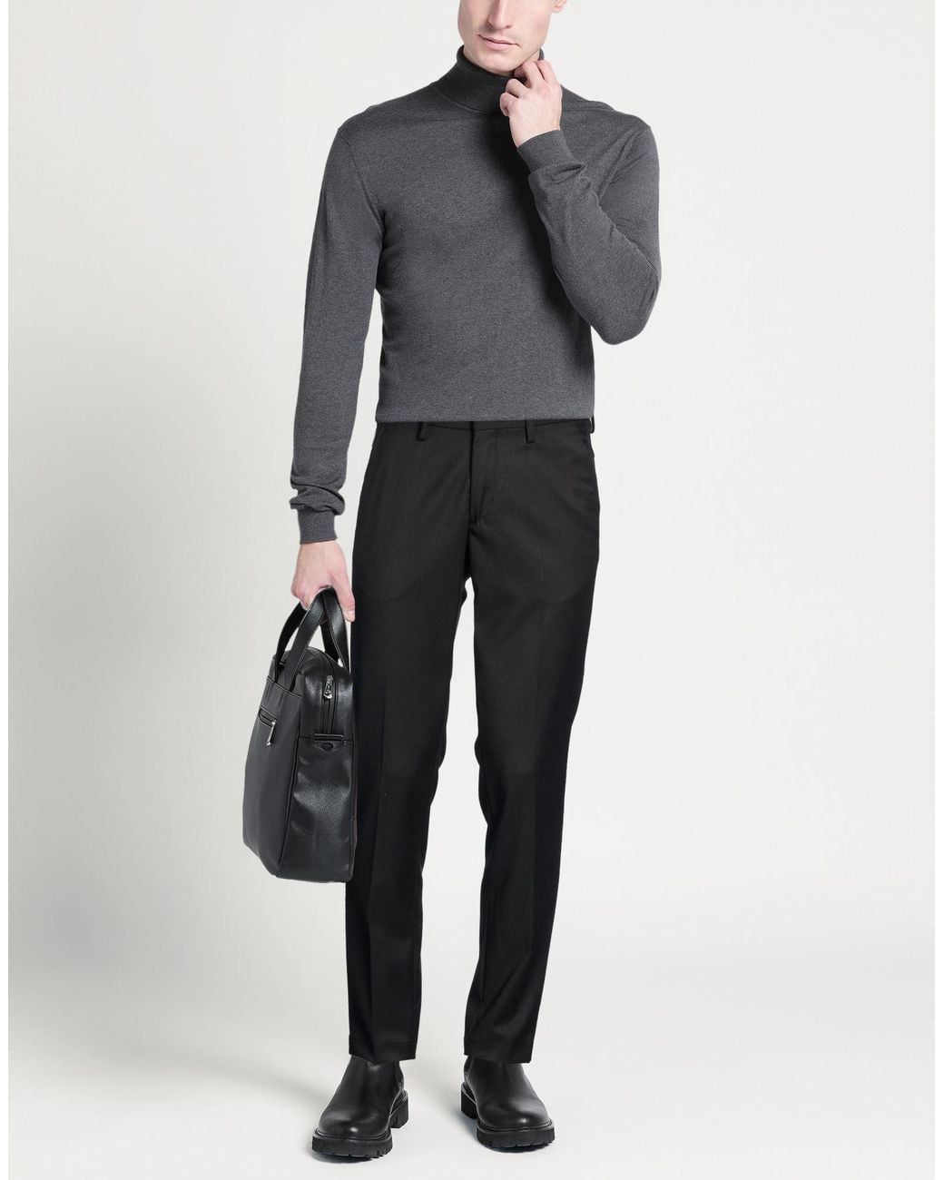 BRO-SHIP Black Trouser for men
