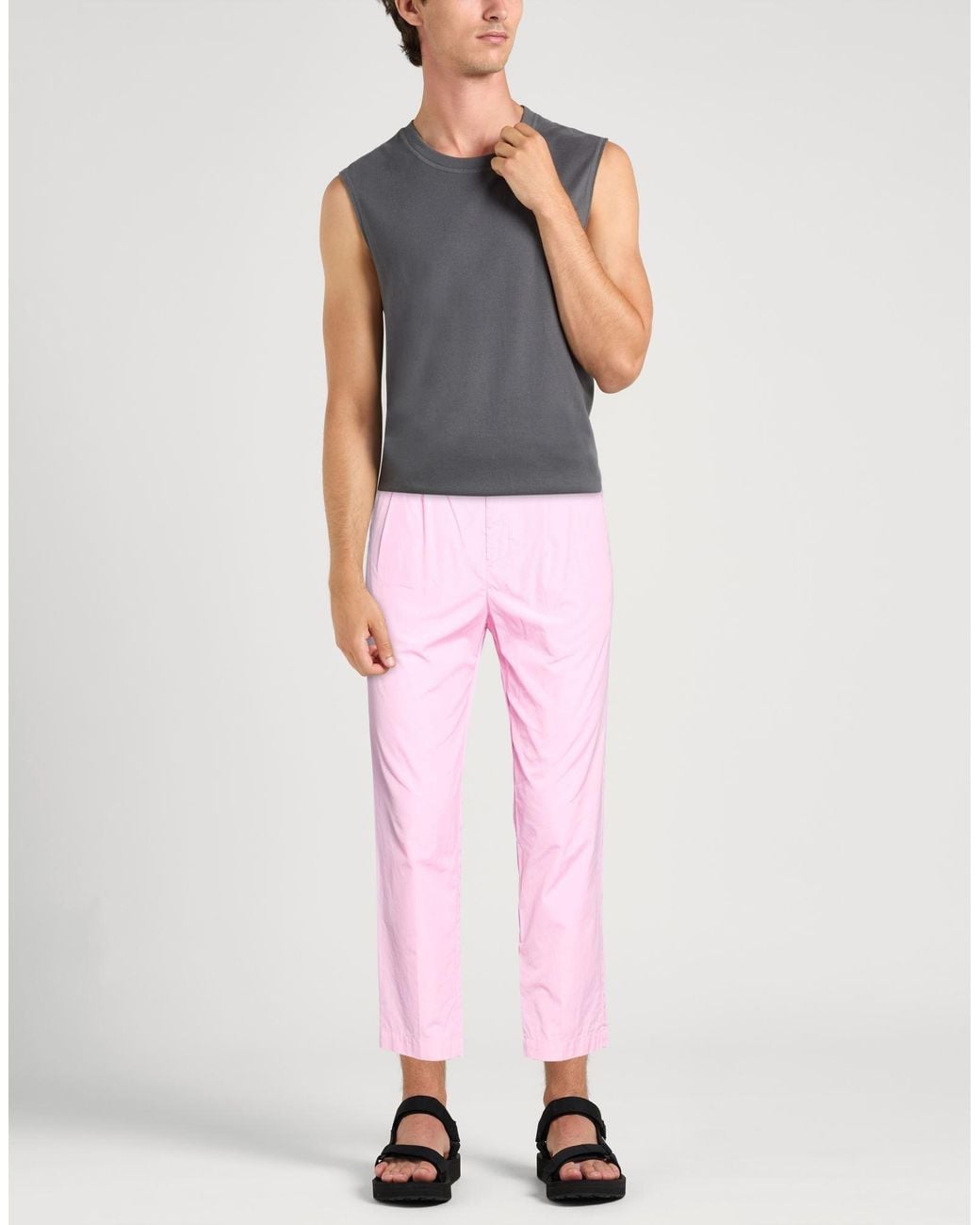 Pantalon Grifoni pour homme en coloris Pink