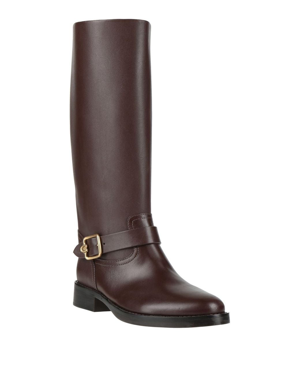 COACH Brown Boot Leather
