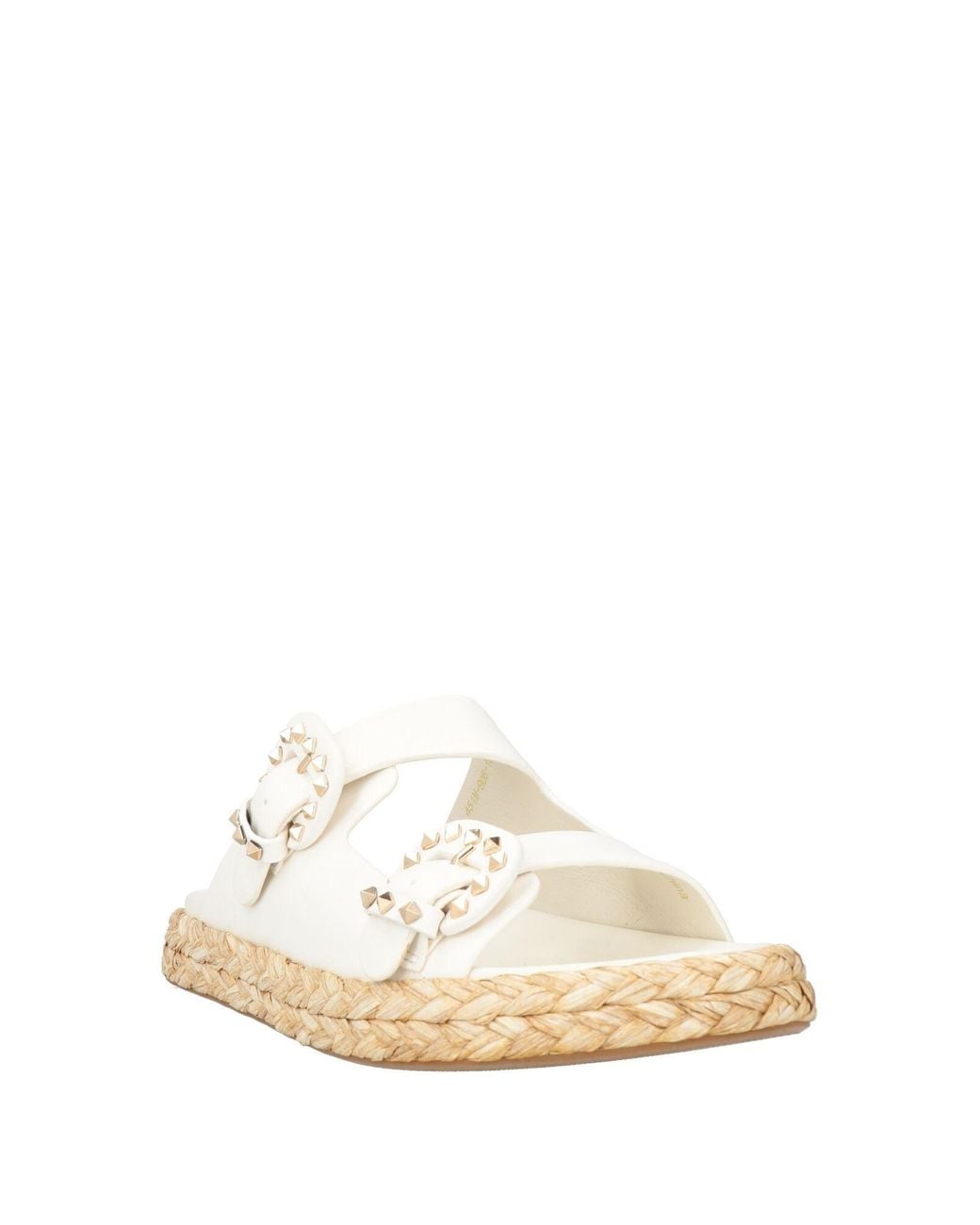 Emanuélle Vee White Sandals