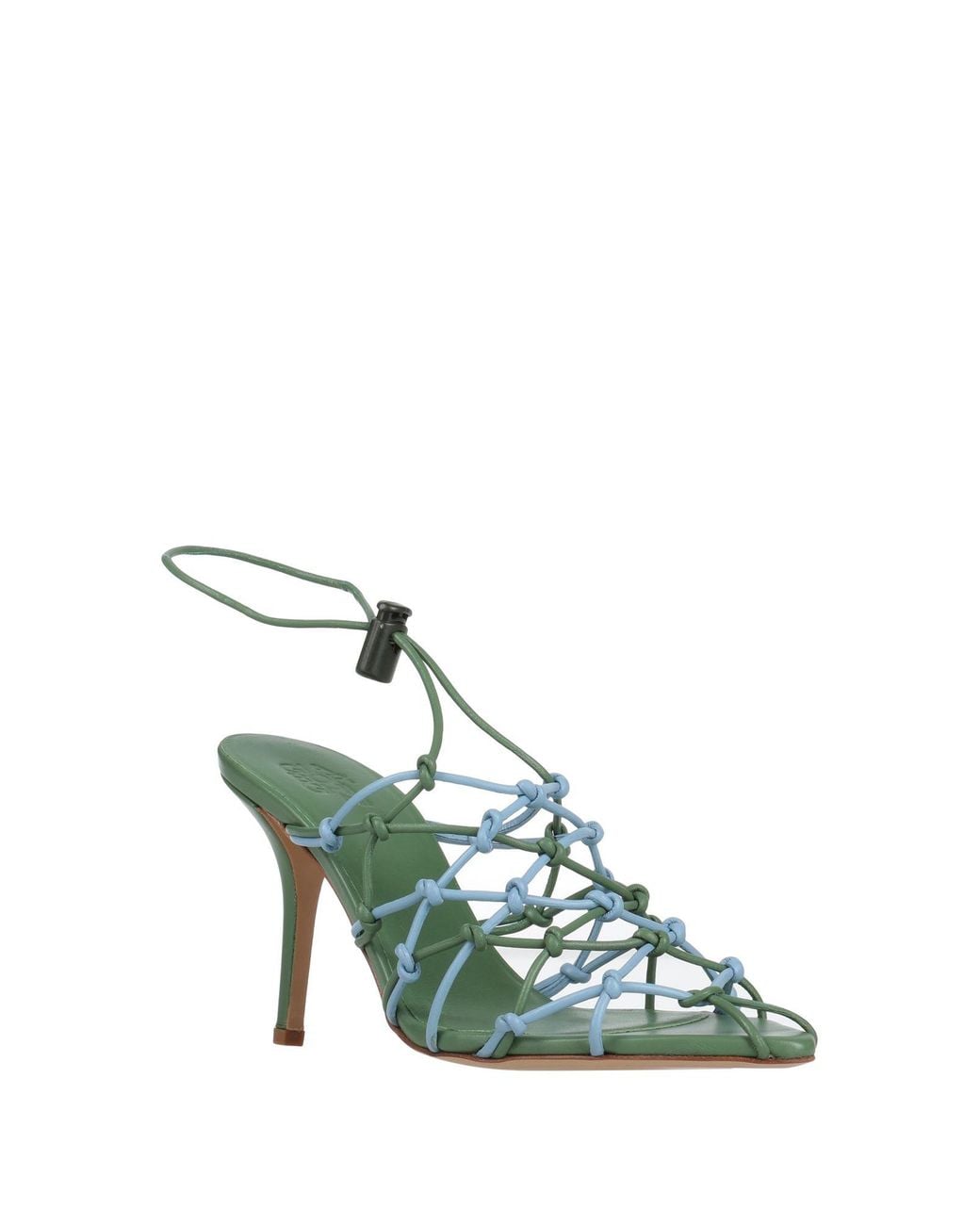 Gia Borghini Green Sandals