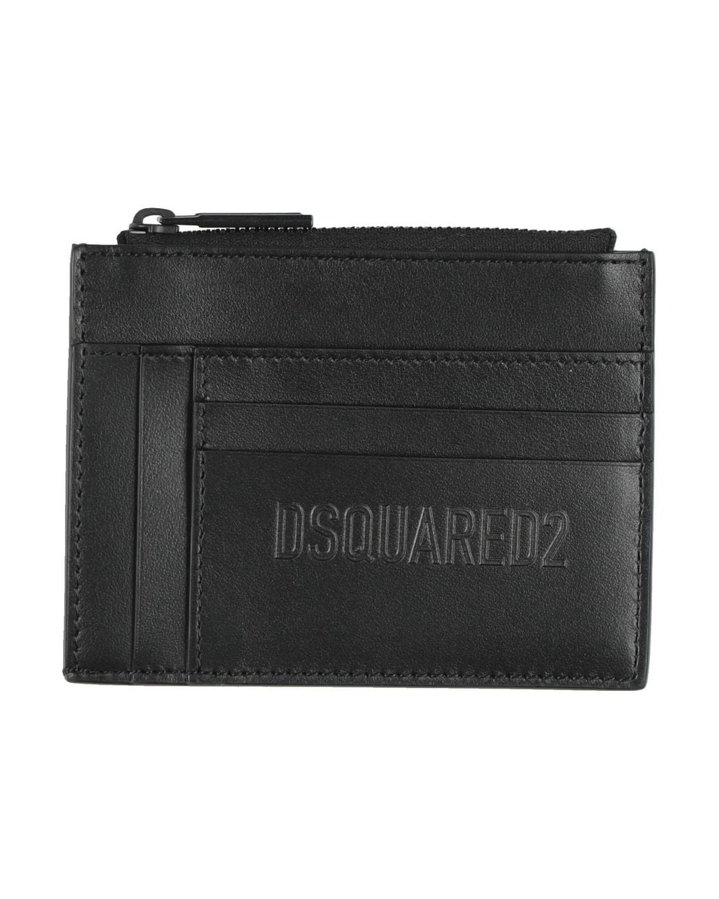 DSquared² Black Cardholder for men