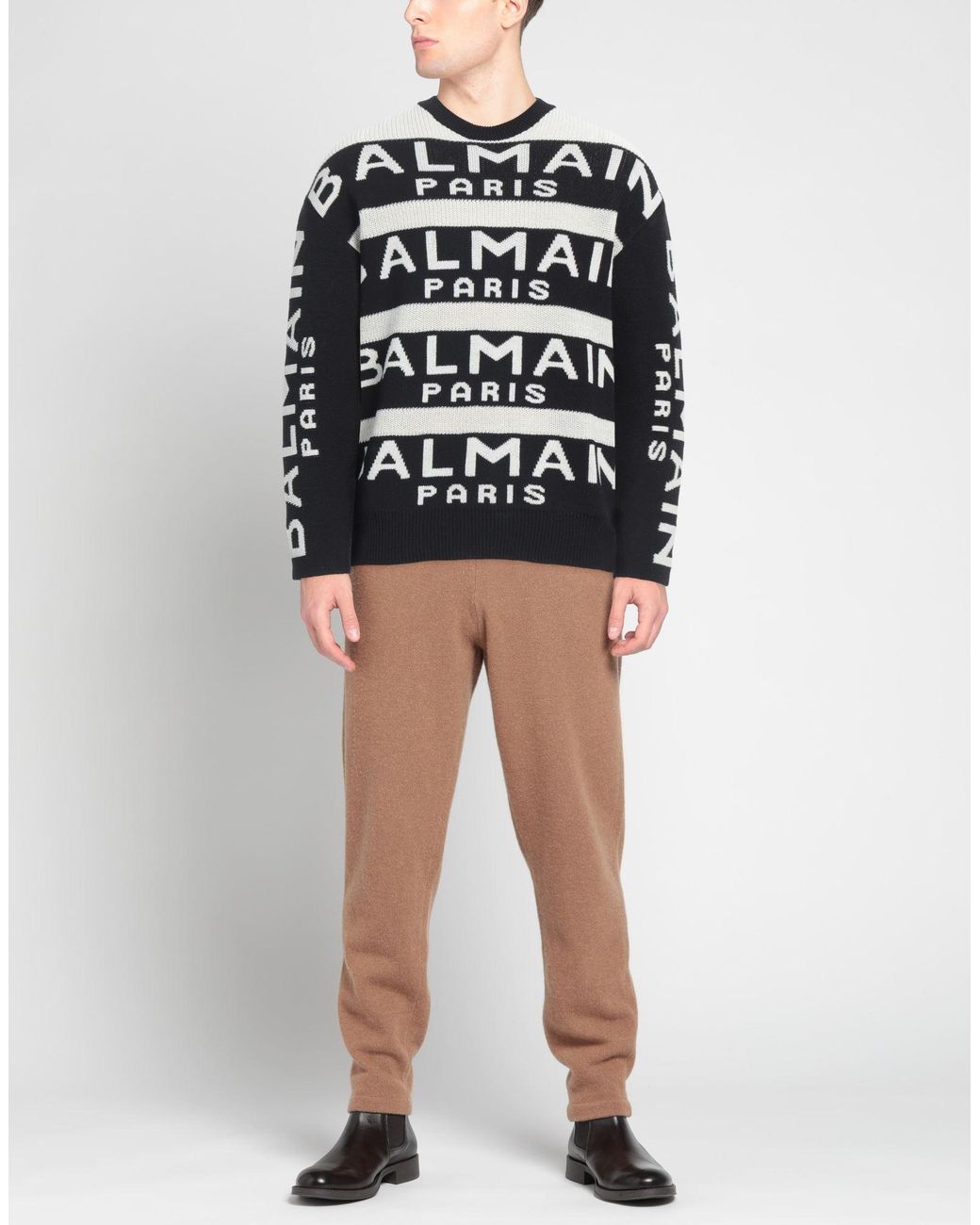 Pullover Balmain de hombre de color Blue
