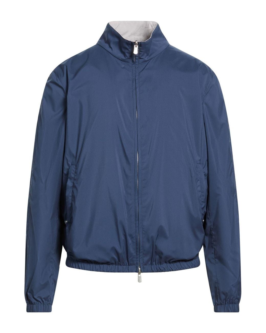Fedeli Blue Jacket Polyester for men