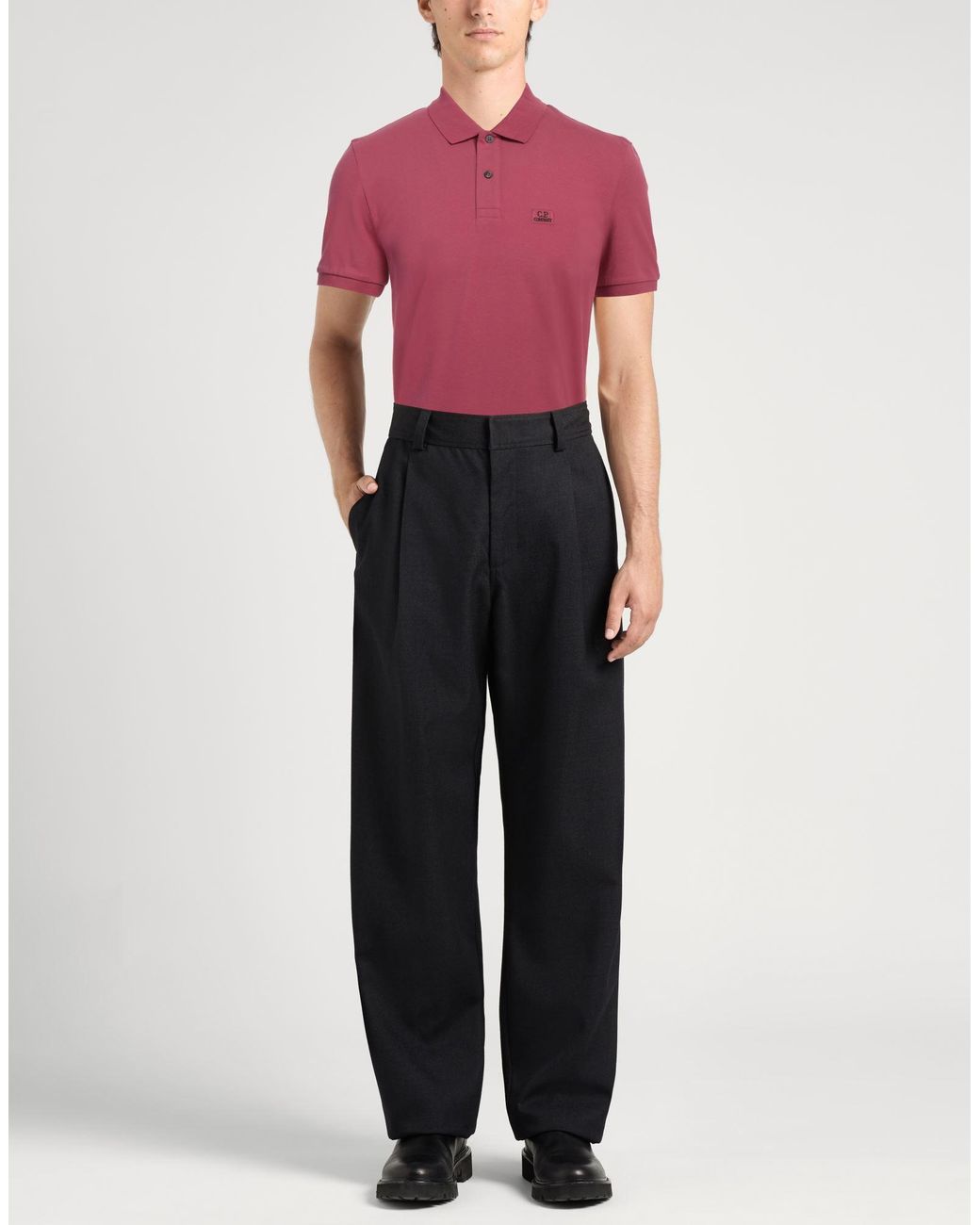 C P Company Pink Polo Shirt for men
