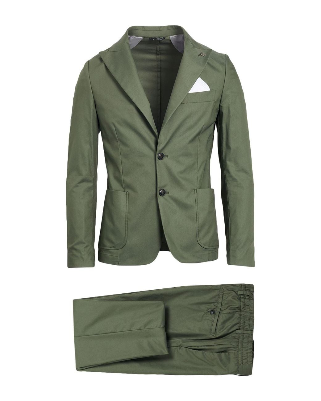 Daniele Alessandrini Green Suits for men