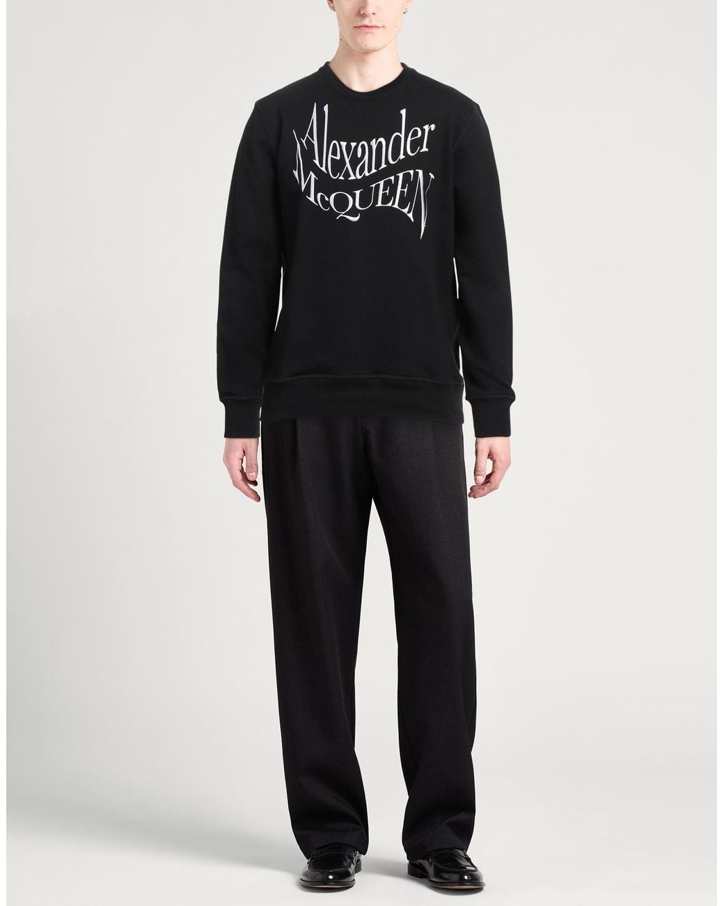 McQueen Black Sweatshirt for men